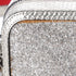 Christian Louboutin Rubylou Mini Shoulder Bag Gold Leather Glitter